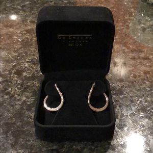 DeScenza Silver Hoop Earrings